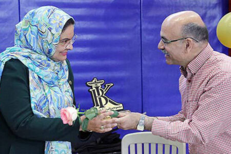 حضور دکتر بهشید برخوردار در نخستین جام ورزشی بابک ...